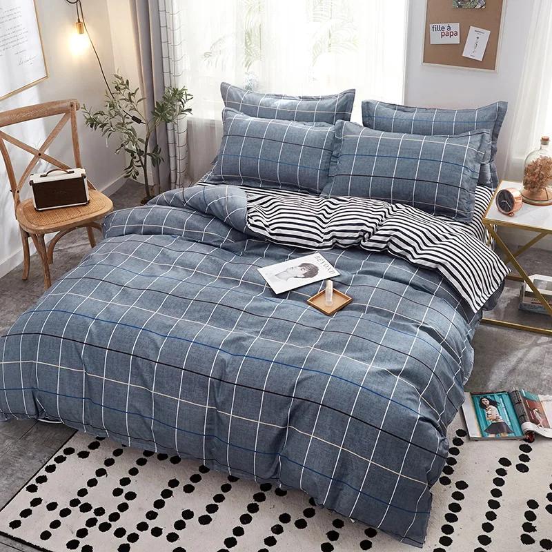 Cute Cartoon Print Duvet Cover 220x240 Lovely Pattern Adults Kids Quilt Cover AB Double-sided Comforter Covers No Pillow Cases