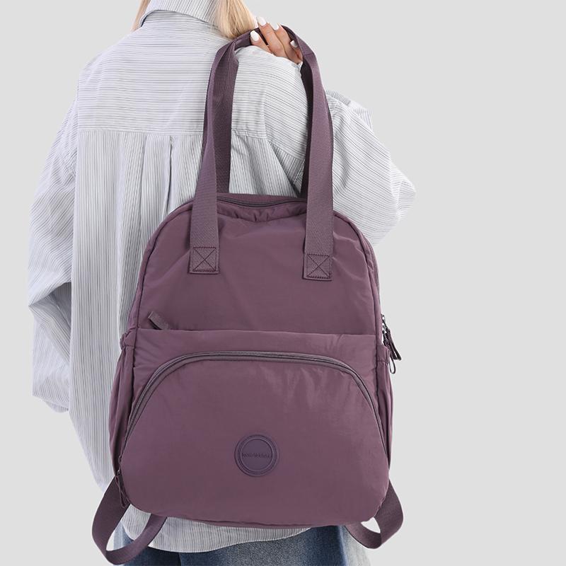 Zaino da viaggio da donna, zaino da uomo leggero, idrorepellente, multifunzionale, borsa a tracolla