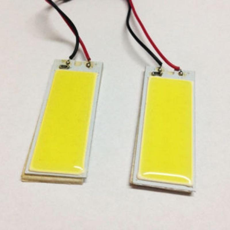 White 36-COB LED Panel HID Bulb Car Vehicle Interior Map Dome Door Light 12V