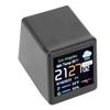 Desktop Electronic Clock LCD Digital Display Calendar Temperature Weather Forecast Station Support WiFi Networking