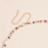 Unique Love Inspired Resin Bead Necklace Bright And Soft Tone For Stylish Layering Looks