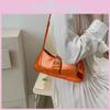 Trendy Summer Pu Shoulder Bag For Women Stylish Crossbody Bag In Black Green Blue Orange Silver Purple