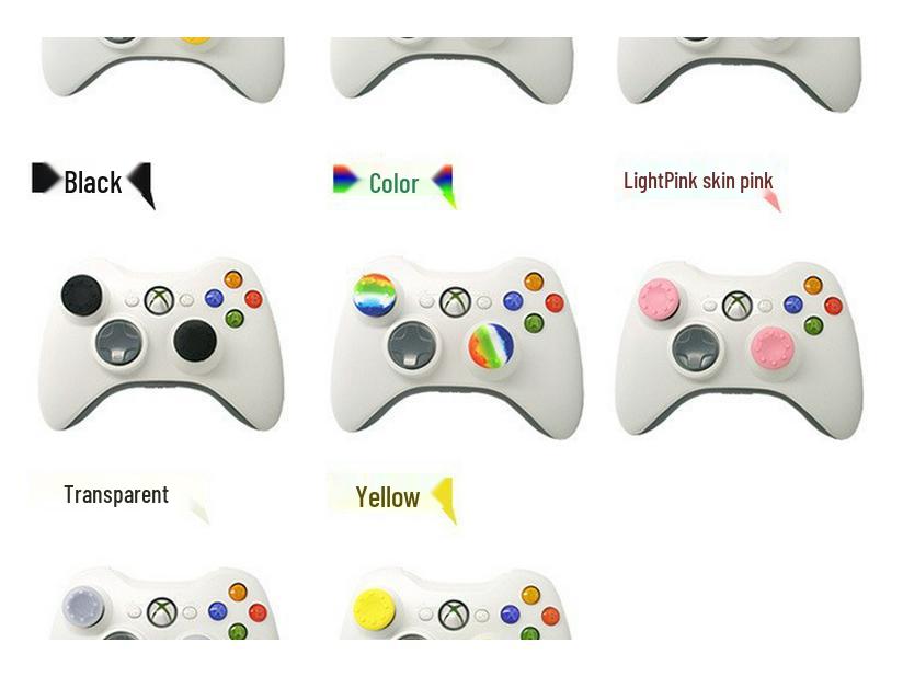 Gripuri de silicon pentru degetele mari pentru controlere PS4/PS5/XBOX/One/Switch