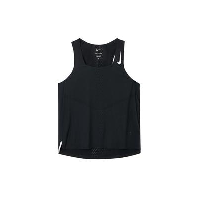 Dri-FIT ADV Solid Knit Sleeveless Round Neck Sports Tank Top Women Tops Black DM7552-010