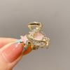 Mini Pearl Hair Claw For Women Girls Retro  Flower Crab Claw Clip Small Hairpins Hair Crab Girl Hair Accessories
