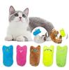 Plush Crinkle Kitten Teething Toy – Bite-Resistant Cat Toy