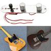 3 Way Wired Loaded Control Plate with Switch Knob for Electric Guitar Playing
