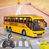 2.4G 4CH RC Tour Bus Electric Car with Lights Remote Control Bus Children Sightseeing Bus Model Boy Toys Kids Christmas Gifts