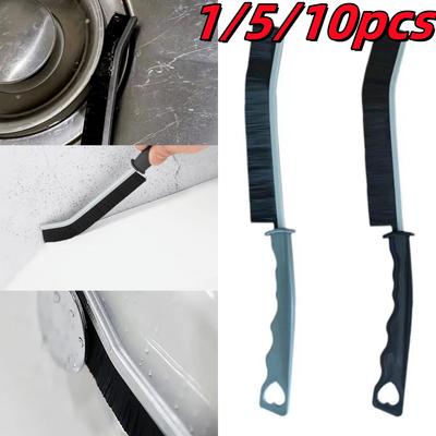 1/5/10pcs Durable Grout Gap Cleaning Brush Hard-Bristled Brush for Tile Joint Shower Floor Line Window Door Groove Home Cleaning