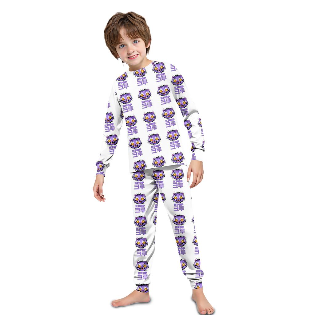 Prints Family Matching Long Sleeve Tops+Pants Set Family Matching Sets