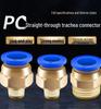 M5 Thread Push-to-Connect Pneumatic Hose Multiline Connector, 1 To 6-Way