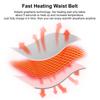 Portable Cordless Heating Pad Belt Electric Waist Belt Device for Women Waist Massager Stomach Waist Belly Uterus