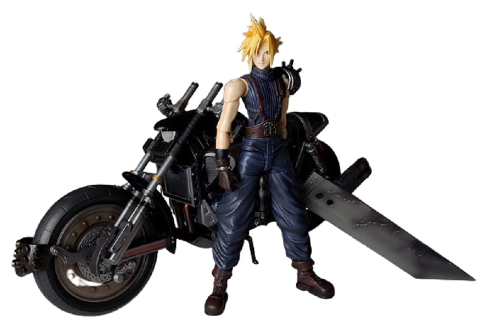 Kotobukiya PLAY ARTS FINAL FANTASY VII Cloud & Hardy Daytona