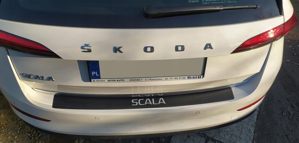 SKODA SCALA - CHROME STRIP Trunk Lid