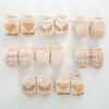 Chewable Cotton Baby Mittens: Anti-Scratch, Colorful, Drawstring Design for Newborns