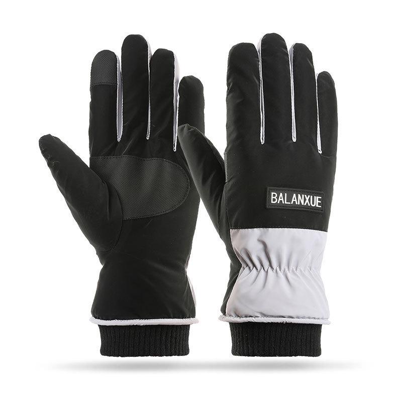 Warm Gloves for Women's Cloud Fleece Gloves Outdoor Cycling Bows Non Slip Students Cold Proof Touch Screen Winter Gloves