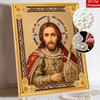 DIY 3D Pearl Diamond Painting Art Set Jesus Christ Religious Wall Art Home Decor Art Set Wall Art