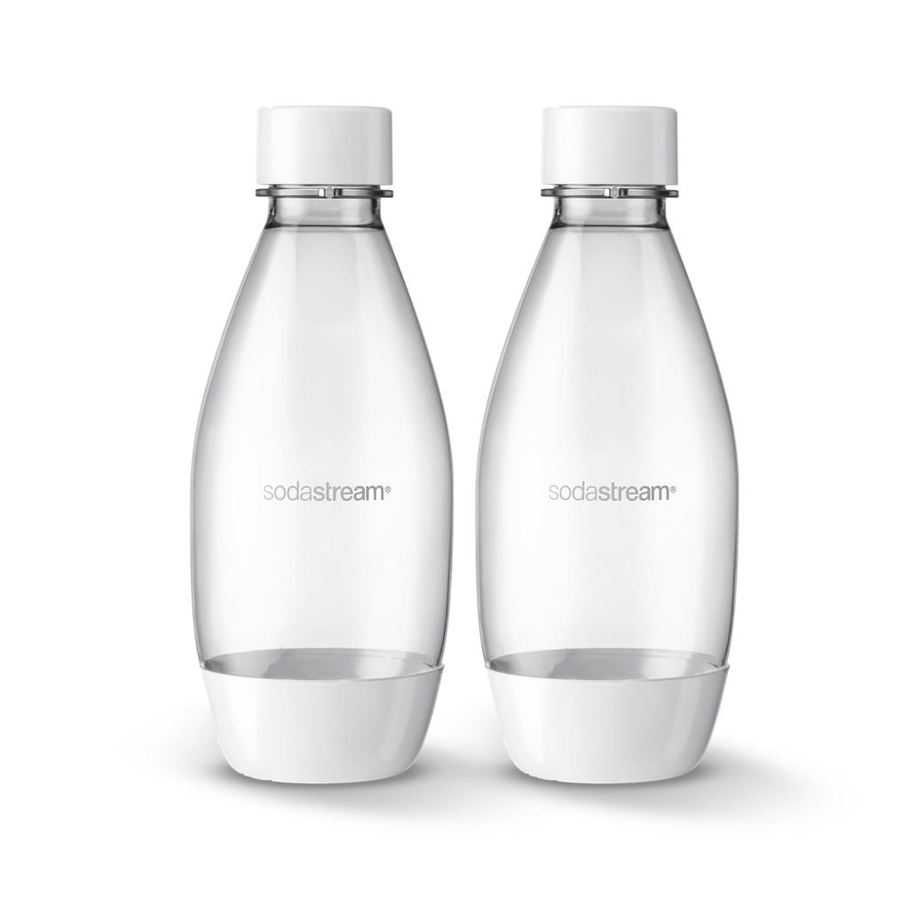 SodaStream Source Carbonating Bottles 5 White by SodaStream (Twin Pack), L,
