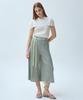 Waiowai Ribbon Point Pintuck Pleated Pants_2 Colors