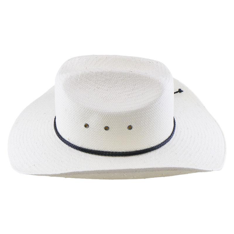Hot-selling Eaby Stiff Version Five-point Straw Hat Knight Cowboy Hat Jazz Hat Rolled Brim Straw Hat