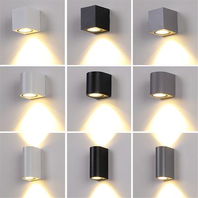 Lâmpada de Parede LED Externa 3W 6W À Prova d'Água IP65 Luz para Varanda Jardim Interior Quarto Sala de Estar Varanda Iluminação Doméstica Arandela de Parede G10