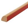 Flexible Quarter Round Molding Self Adhesive Edge Trim Peel and Stick Bendable Molding Trim for Wall Edge Corner Cabinet Edge