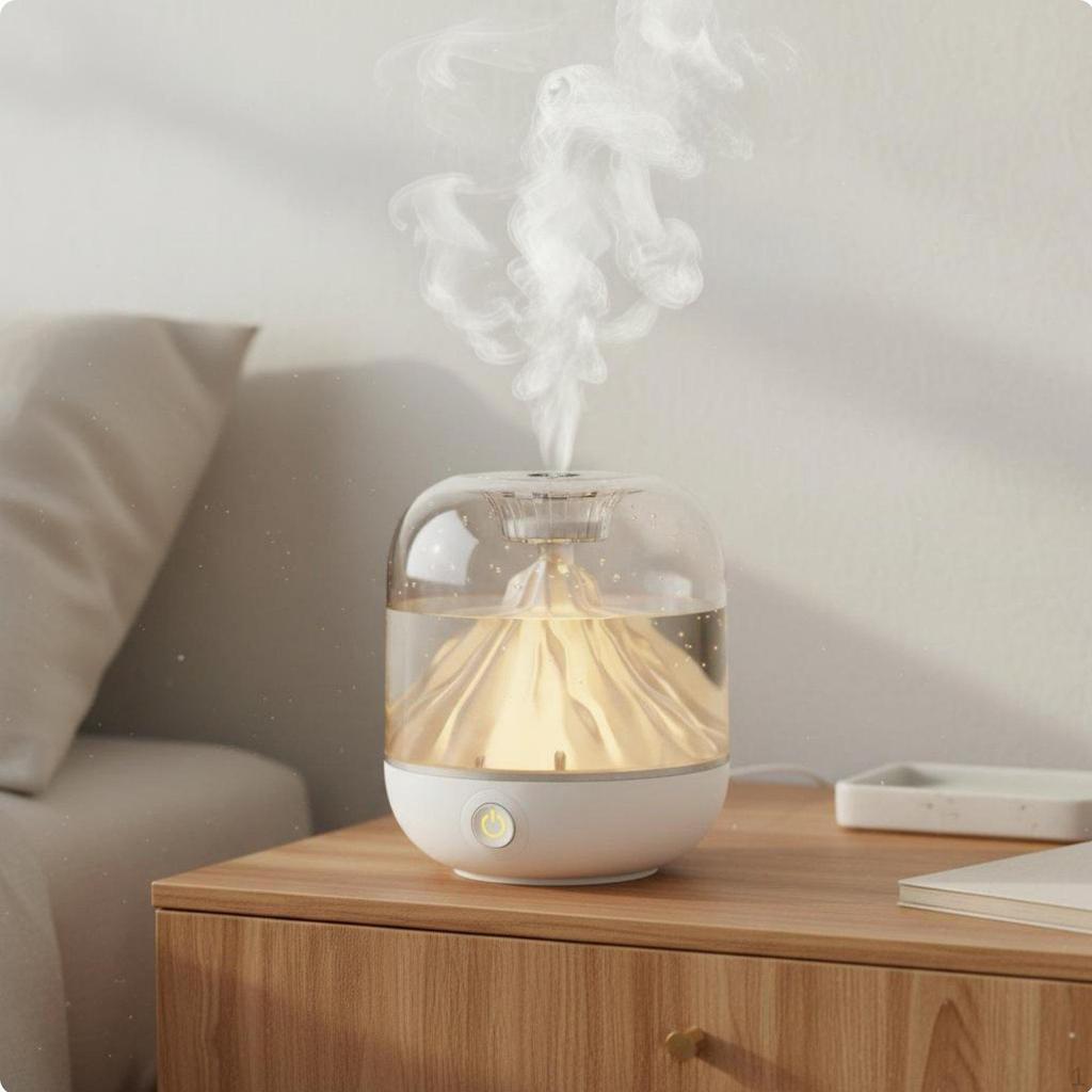 Rechargeable Mist Humidifier Wireless Air Treatment Device Quiet Function