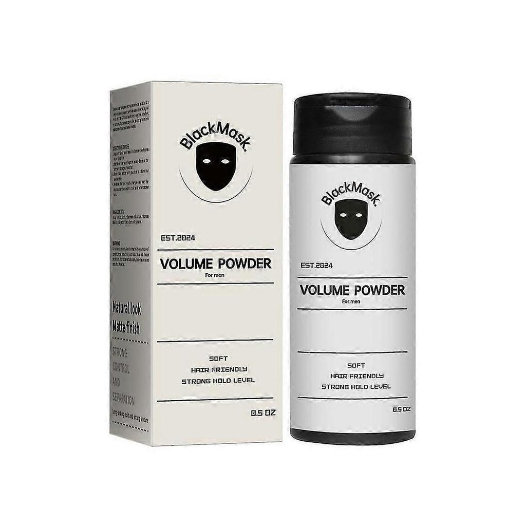 Polvo para Peinar BlackMask, Polvo de Volumen Añade Textura y Volumen al Instante 40g
