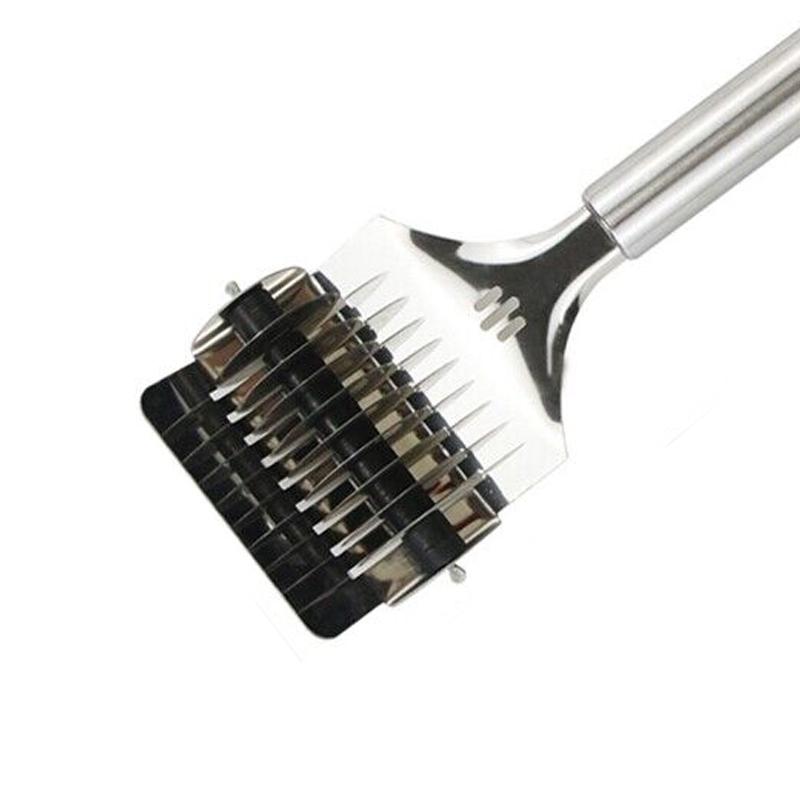Mattarello Acciaio Inox Rullo Per Pasticceria E Reticolo, 13,3x20,5cm