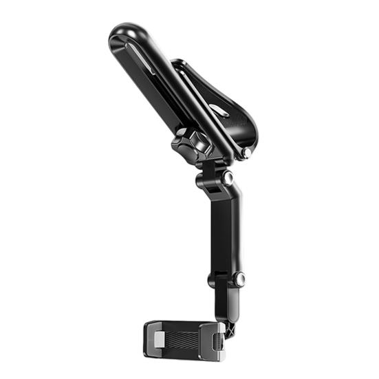 Mobile Phone Holder Multi-Directional for Navigation Sun Adjustable Car Mount Visor Installation Universal серый
