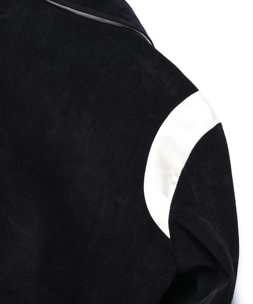 Rollingstudios Corduroy Varsity Jacket Black