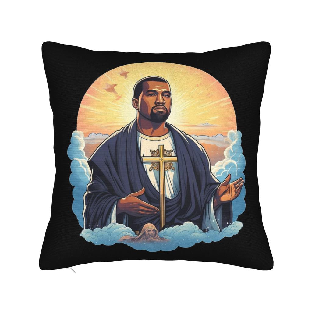 Kanye West Meme Pillow Cover  Square Cushion Cover Vintage Pillow Case For Sofa Home Decor