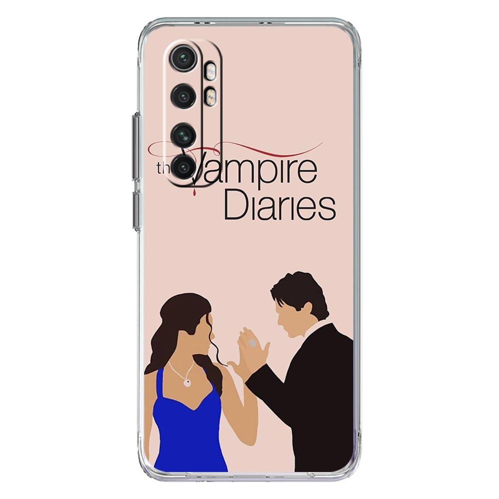 Phone Case For Xiaomi Poco X6 X5 NFC X3 F6 F5 Pro F4 F3 M3 14 13T 12T 12 13 Lite 11 Mi 5G Clear Cover The Vampire Diaries Damon