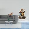 Sculpture Figurine Artwork Collectible Ornament Horse Statue for Desk Decoration Bookcase Living