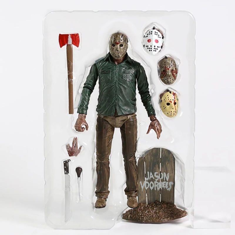 Neca Vineri 13 Ediție Deluxe Figurină de Acțiune Jason Model 7" PVC Horror Colecționabilă
