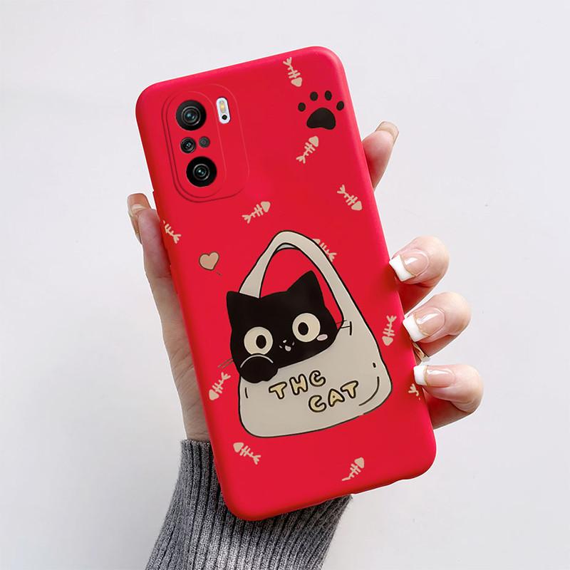 For Xiaomi POCO F3 Case POCO F3 5G Cover Cute Butterfly Astronaut Cartoon Soft Silicone Phone Case For Poco F3 GT PocoF3 Fundas