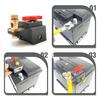 Quick Cut-off Car  Disconnect Switch 12V/24V Car Power Switch Isolator Anti-leakage Switch  Yacht