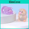 Adorable Glow-in-the-dark Pig Figurine Resin Craft For Diy Decor And Desktop Accents
