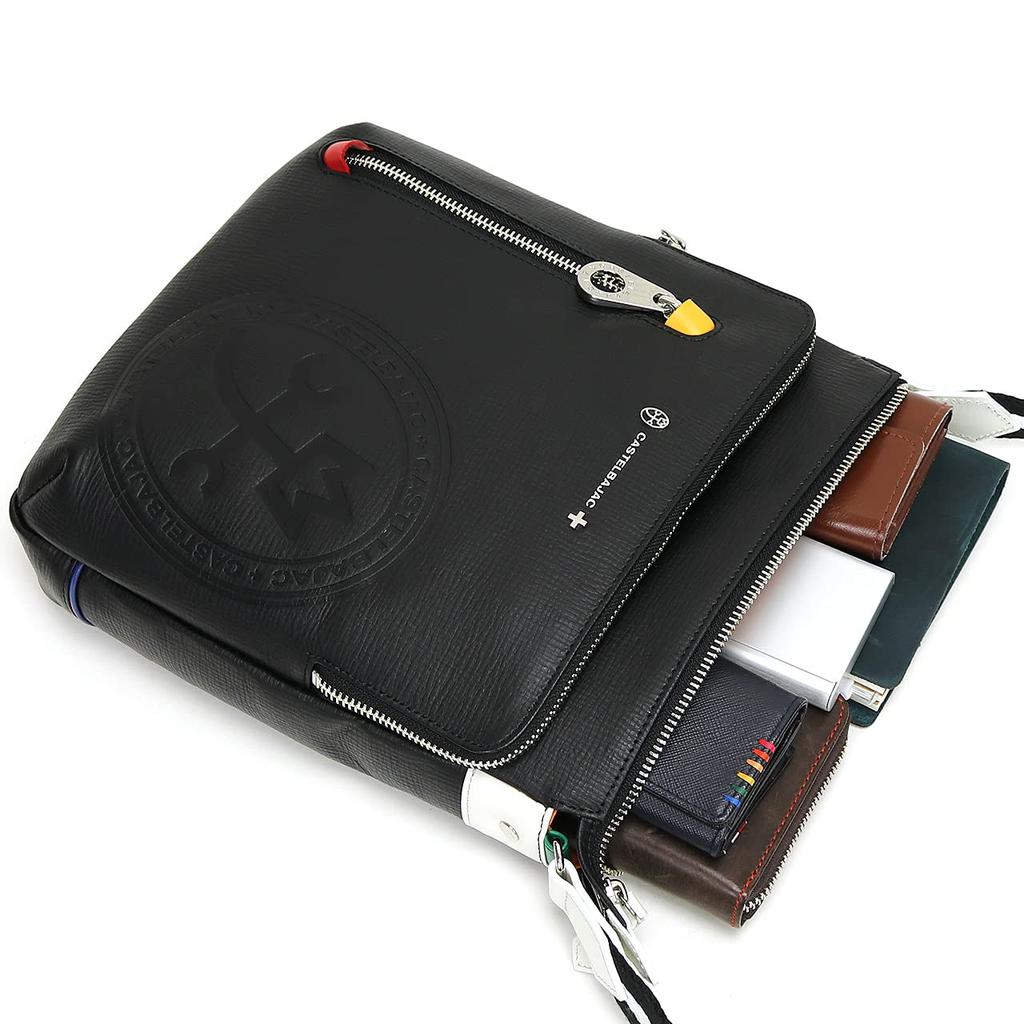 Castelbajac Dense Shoulder Bag 072112 Black