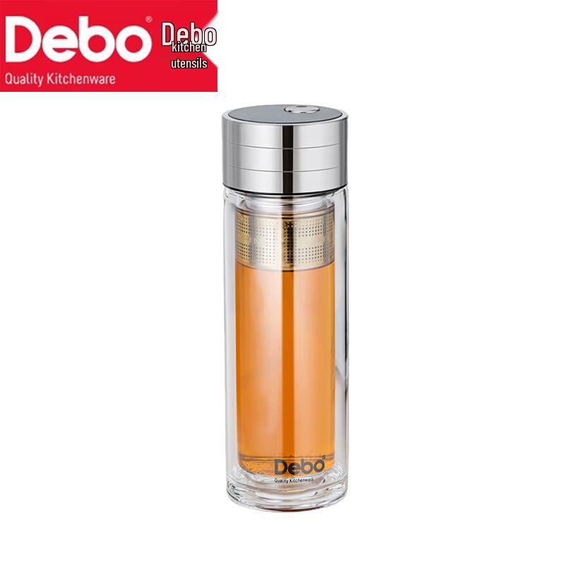 Debo Bergmanns Magnetic Double-Layer Glass Tea Cup 320ml