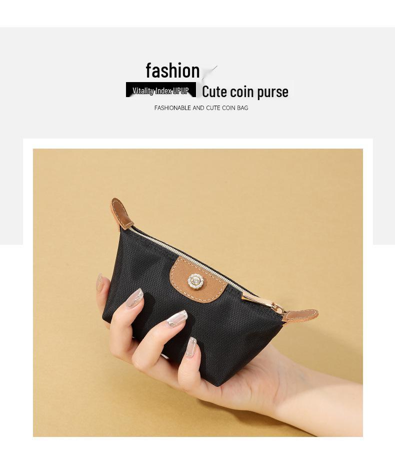 Dumpling Coin Purse: Stylish Mini Key & Lipstick Storage for Women