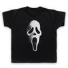Ghost Mask Scream Face Ghostmask Horror Childrens Kids Boys Baby Children T-shirt All Cols