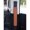 Car Seatbelt Shoulder Protector, Simple and High-End, Pebbled Leather, Anti-Wear, Anti-Strain, Soft Seatbelt Protective Cover