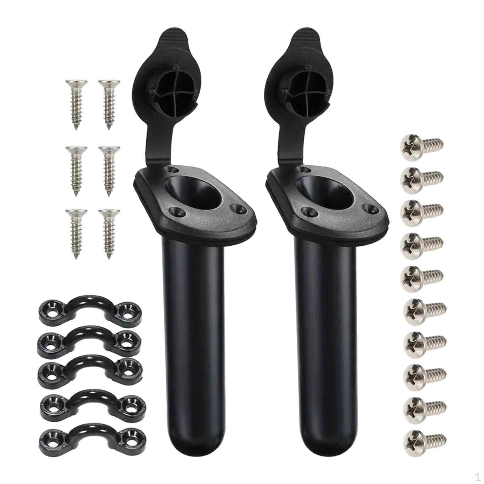 Kayak Fishing Rod Holder Tackle Accessory Tool, Replacement Deck Flush Mount