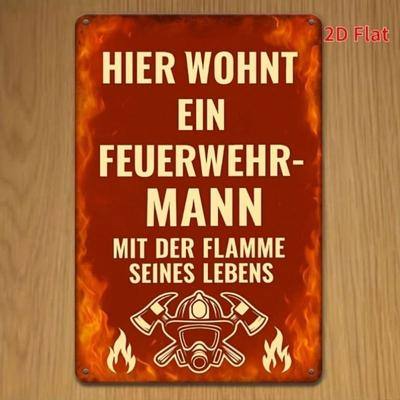 Einzigartige Eisen-Wandplatte für Bauernhof, Café & Heimdekoration
