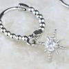 3 paia di orecchini da donna a forma di luna e stella, orecchini a cerchio in rame elettroplaccato, orecchini a bottone con strass, per feste di ballo e appuntamenti