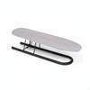Foldable Sleeve Board Narrow Padded Ironing Removable Cover Blk Frame Charcoal