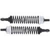 2Pcs 80mm RC Aluminium Shock Absorber Damper for TRAXXAS SLASH 2WD RC Car Upgrade PartsSilver