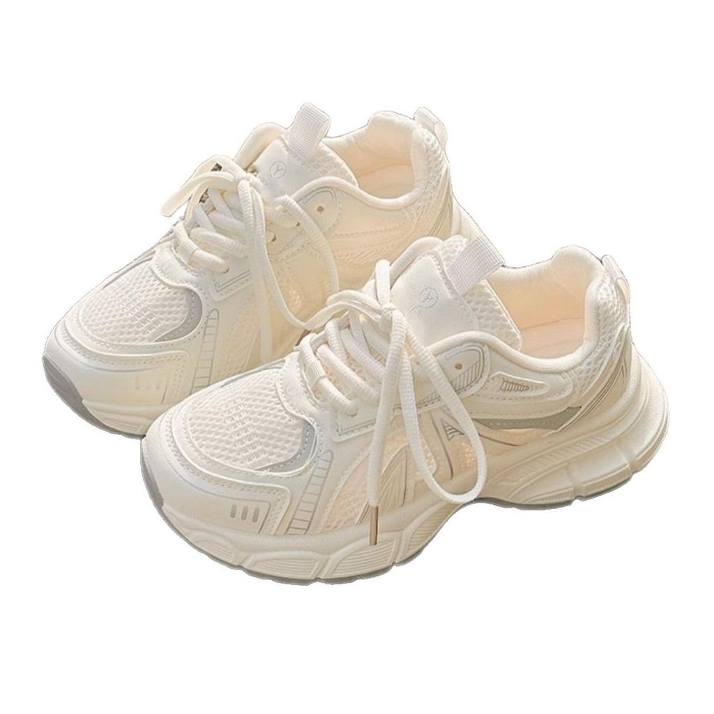 Daddy shoes women's breathable mesh 2025 new spring and summer fashion white shoes casual sports women's shoes explosion