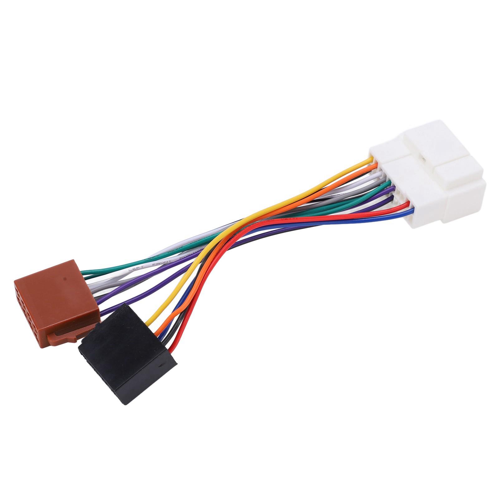 

ISO Wiring Harness Connector Adaptor Plug Car Stereo Radio Replacement for Accord 1999‑2007